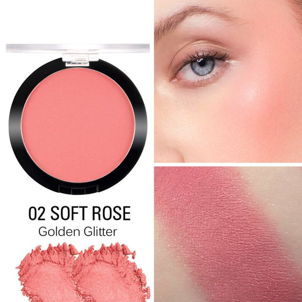 SACE LADY Face Blusher Powder Makeup Matte Blush Professional Cheek Rouge Make Up Natural Peach Cosmetic