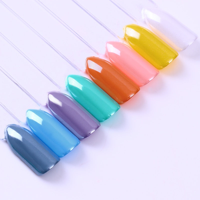 Shinging Pearl Nail Glitter Powder 1g Mirror Matte Effect Glimmer Shimmer Powder Dust Manicure Nail Art Decorations