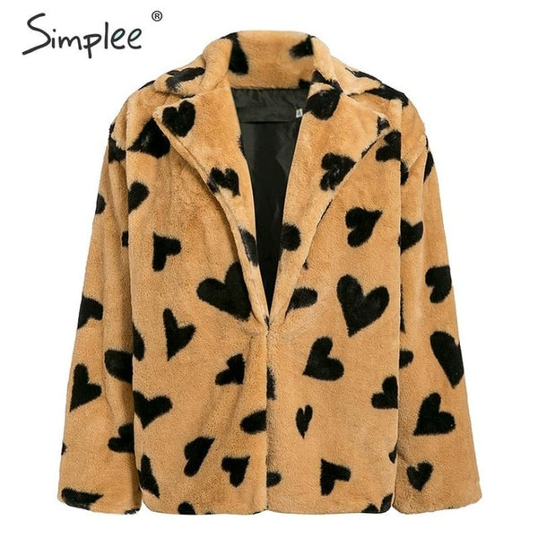 New warm coat women winter casual