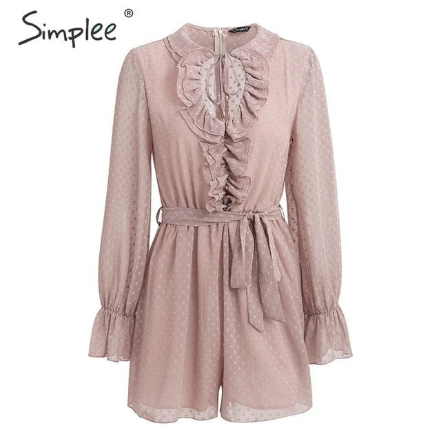 women play suit Sexy v-neck