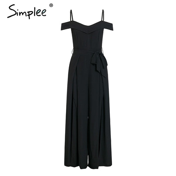 women jumpsuit romper Elegant high waist