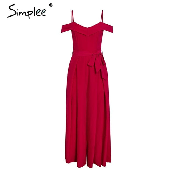 women jumpsuit romper Elegant high waist