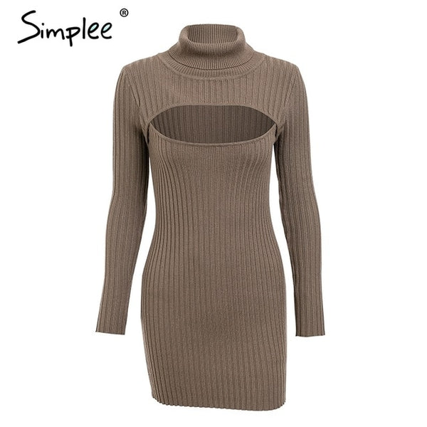 dress Long sleeve autumn dress winter party