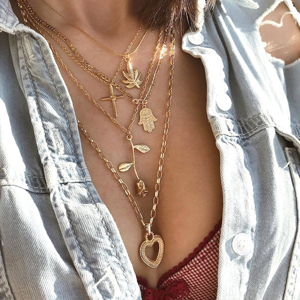 Women Fashion  Necklace Jewelry