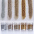 1 Box 10ml Dazzling Champagne Silver Nail Glitter Powder Nail Dust Tips Nail Tools for nail polish #18751