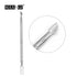 1 pièces Nail Art exfoliant outils acier inoxydable aiguille pincettes Comedone acné bouton extracteur enlèvement femmes ongles soin outils