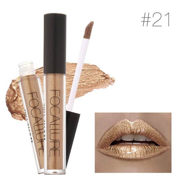 12 Colors Lick-stick Hot Waterproof smooth matte Elegant Lip Gloss Rouge Liquid Lipstick Long Lasting