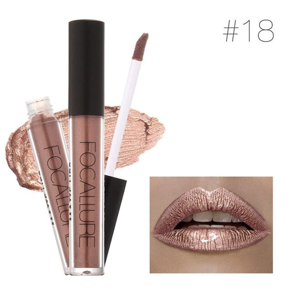 12 Colors Lick-stick Hot Waterproof smooth matte Elegant Lip Gloss Rouge Liquid Lipstick Long Lasting