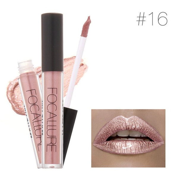 12 Colors Lick-stick Hot Waterproof smooth matte Elegant Lip Gloss Rouge Liquid Lipstick Long Lasting