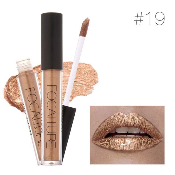 12 Colors Lick-stick Hot Waterproof smooth matte Elegant Lip Gloss Rouge Liquid Lipstick Long Lasting