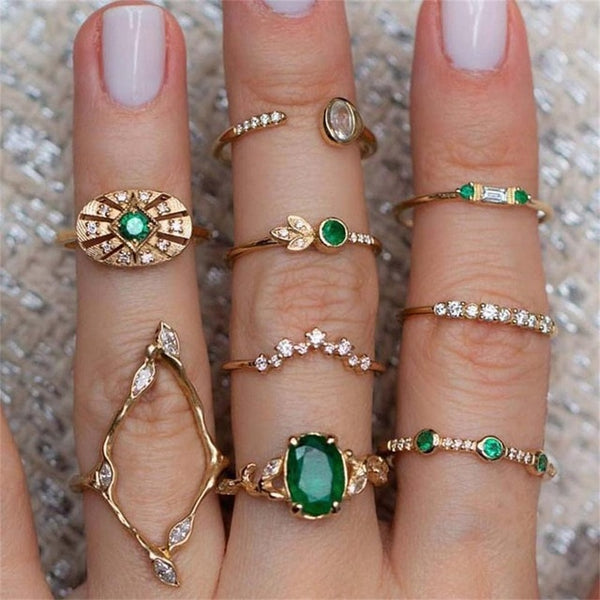 12 Pcs/set Ring Party Wedding Jewelry Gift