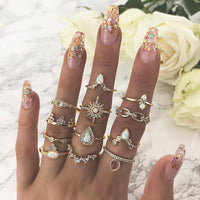 12 Pcs/set Ring Party Wedding Jewelry Gift
