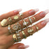 15 Pcs/set Women Fashion Rings