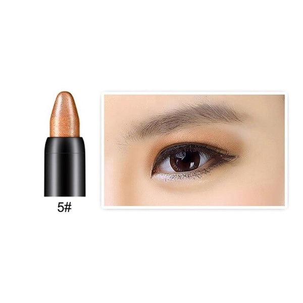 15 couleurs surligneur fard à paupières crayon cosmétique paillettes ombre à paupières Eyeliner stylo beauté yeux maquillage #278651
