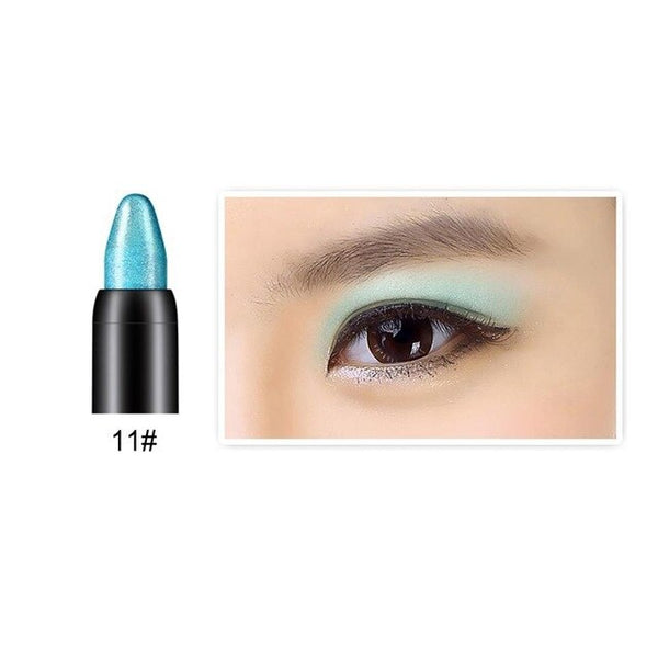 15 couleurs surligneur fard à paupières crayon cosmétique paillettes ombre à paupières Eyeliner stylo beauté yeux maquillage #278651