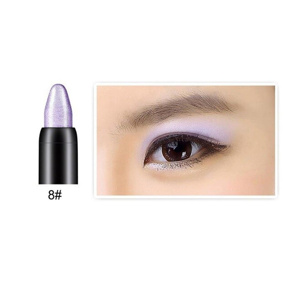 15 couleurs surligneur fard à paupières crayon cosmétique paillettes ombre à paupières Eyeliner stylo beauté yeux maquillage #278651