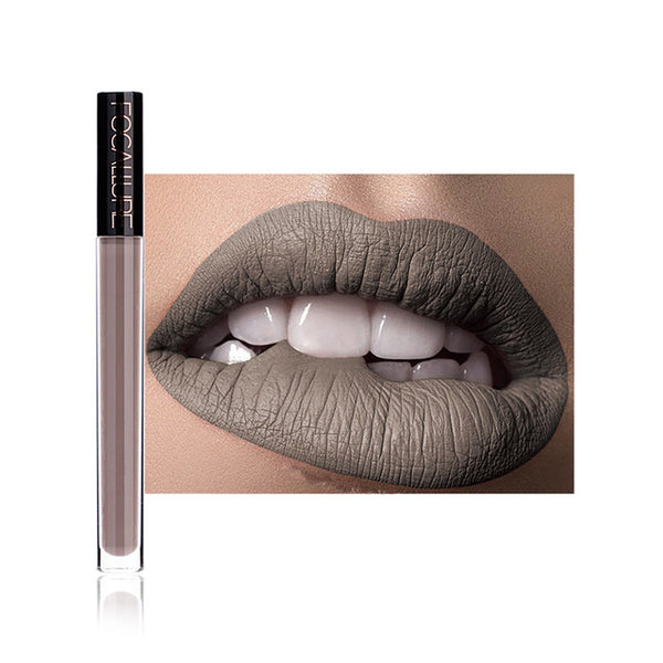 Women's Fashion New Fashion Lipstick Cosmetics Women Sexy Lips Matte Lip Gloss Party Lip Gloss