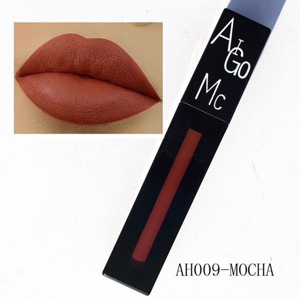 2019 Women's Fashion New Lipstick Cosmetics Women Sexy Lips Matte Lasting Lip Gloss Party