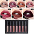 New Fashion 7PCS New Fashion Waterproof Matte Liquid Lipstick Cosmetic Sexy Lip Gloss Kit