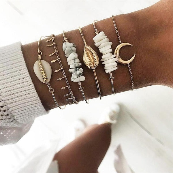 21 Style Women Fashion  Bracelet Set