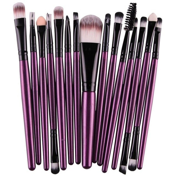 NEW 4-15pcs Makeup Brushes Tool Set