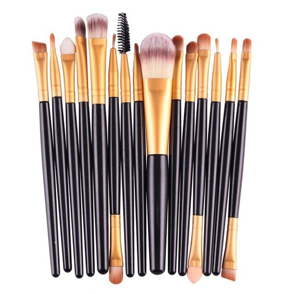 NEW 4-15pcs Makeup Brushes Tool Set