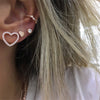 4 Pcs/set Women's Fashion  Earrings Set Charm Clothing Accessories Gifts