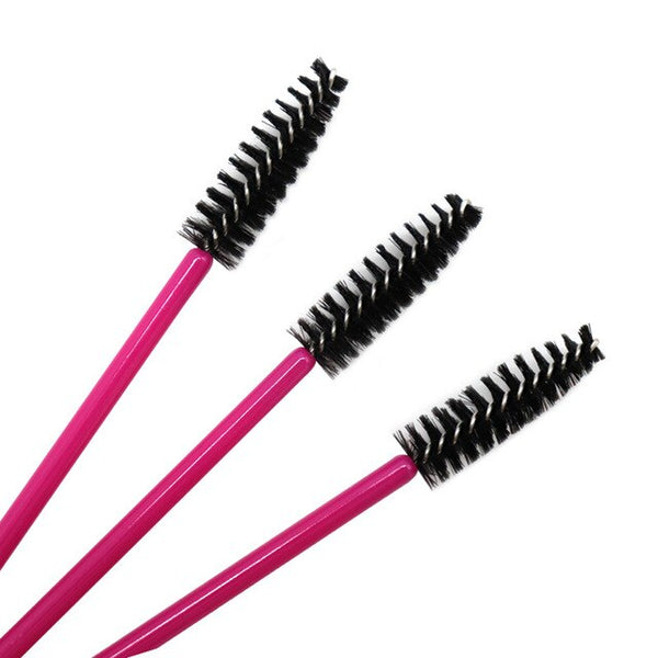 50 pièces brosse à cils jetable peigne Mascara baguettes applicateur cils outil d'extension professionnel beauté maquillage outil pour les femmes