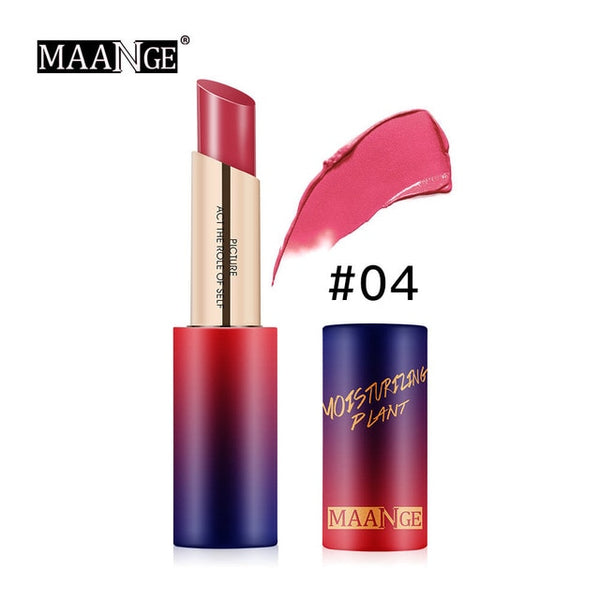 6 Colors Makeup Lipstick Moisturizing Popular Long Lasting Waterproof Lipstick Lip Cosmetics Moisturizer Maquiagem Red Natural
