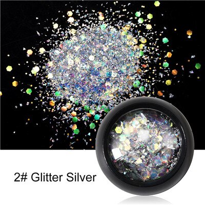 6 Style Nail Art décor paillettes Laser ongles paillettes poudre ensemble 3D conseils manucure accessoires Gel vernis décorations outils #290351