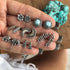 7 Pairs / Set  Earring Set Women Charm Clothing Jewelry