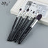 Natural Hair Makeup Brush Sliver Color 7PCS Brushes For Make up