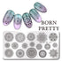 BORN PRETTY Rectangle Stamping Template Floral Design 12*6cm Nail Manicure Image Plate BP-L051