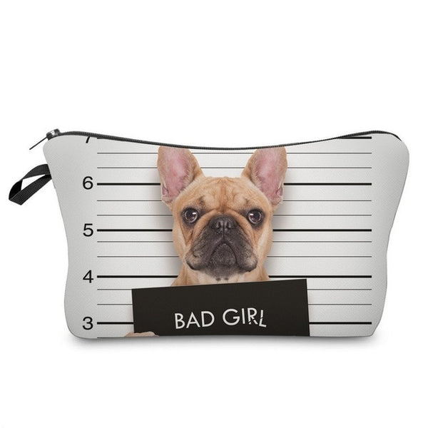 Women Cosmetic Bags 3D Printed Makeup