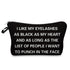 Women Cosmetic Bags 3D Printed Makeup