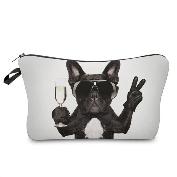 Women Cosmetic Bags 3D Printed Makeup