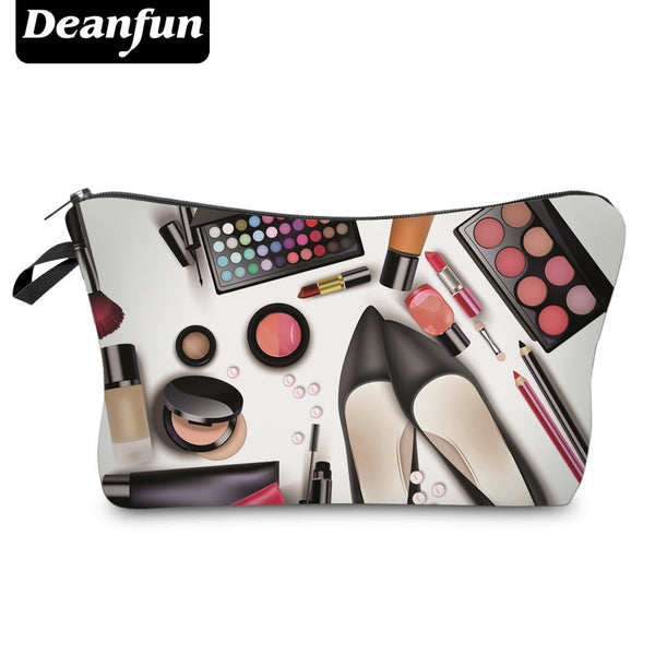 Women Cosmetic Bags 3D Printed Makeup