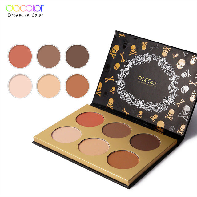 Docolor professinal Eyeshadow bronzer and highlighter palette Blush powder makeup glow kit highlighter contour palette