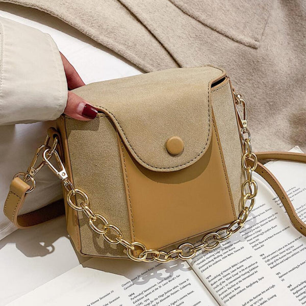 New High Quality Matte Leather Women's Designer Handbag