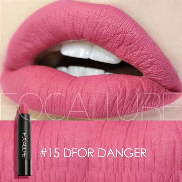 HOT  19 Colors Matte Lipsticks Waterproof Matte Lipstick Lip Sticks Cosmetic