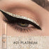 FOCALLURE 5 Colors Glitter Eyeliner Eyeshadow For Easy to Wear Waterproof Liquid Eyeliner Makeup Glitter Eye Liner