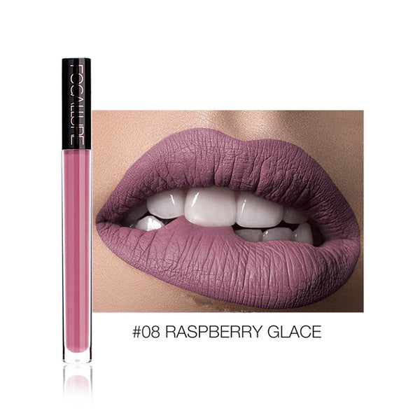 NEW Liquid Lipstick Makeup Matte Lip Tint Sexy Pigment Waterproof Tint Nude Gloss Kiss-proof Make up
