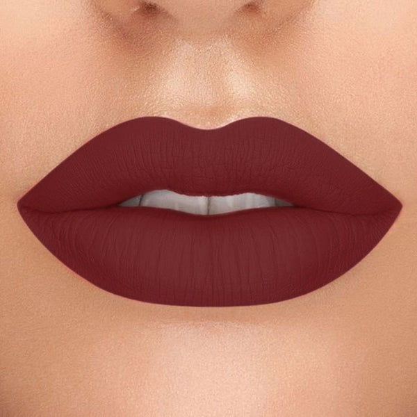 New Matte Liquid Lipstick High Pigment Lip Tint Sexy Red  Hot Color Lips makeup
