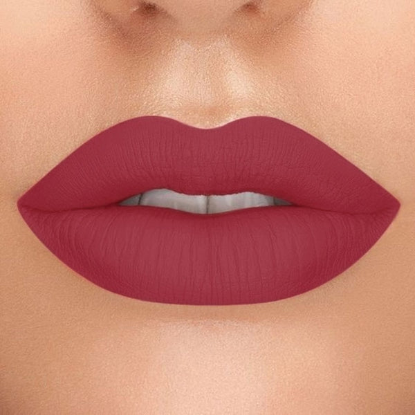 New Matte Liquid Lipstick High Pigment Lip Tint Sexy Red  Hot Color Lips makeup