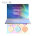 FOCALLURE Northern Lights Symphony Glow Palette Makeup Glitter Face Glow Shimmer Bronzer Highlighter Shimmer Powder