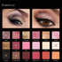 FOCALLURE Pro 18 Colors Glitter Matte Easy to Wear Warm Smokey Eye Shadow Palette Eyes Cosmetics Tools