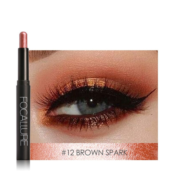 TOP Glitter Shades Eye shadow Pencil High Pigment Cosmetic Professional Make up