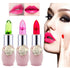 Hot Beauty Bright Flower Crystal Jelly Lipstick Magic Temperature Change Color Lip Balm Makeup Waterproof Lip Gloss