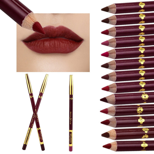 Hot Fashion Lipstick Microblading Permanent Makeup Tattoo Lip Liner Pencil Long Lasting Dumb Smooth Lip Pen Nude Lipstick Pen