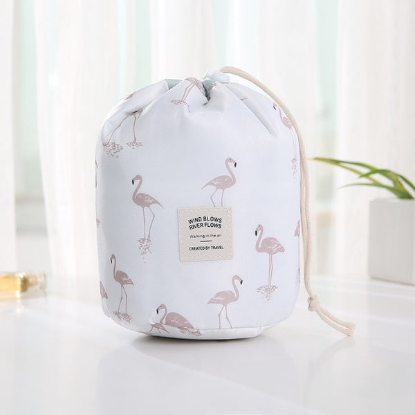 Hot Sale Round Waterproof Makeup Bag Travel